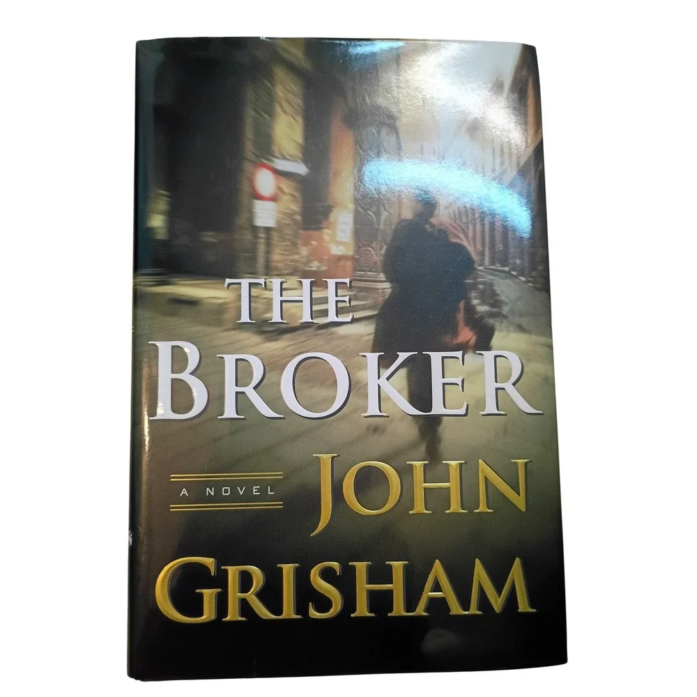 The Broker by‎ John Grisham Signed 1st edition Hardcover Novel 2005 Doubleday